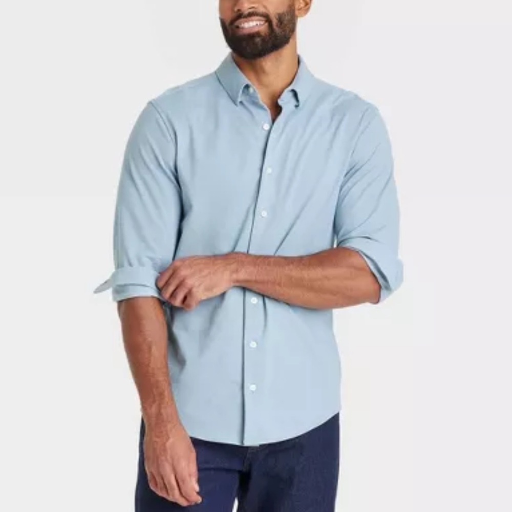 Goodfellow & Co Men's‎ Long Sleeve Button-Down Casual Shirt